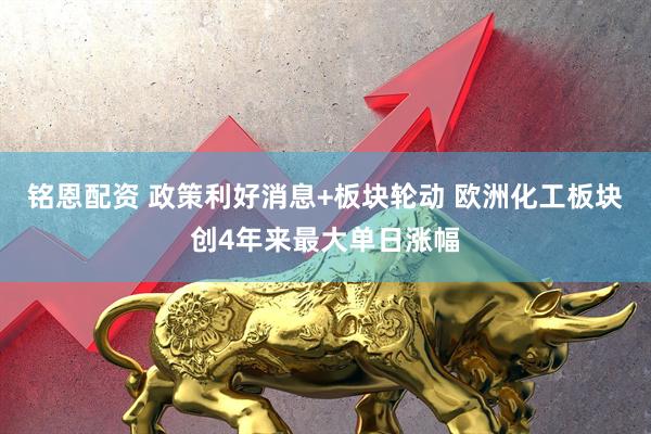 铭恩配资 政策利好消息+板块轮动 欧洲化工板块创4年来最大单日涨幅